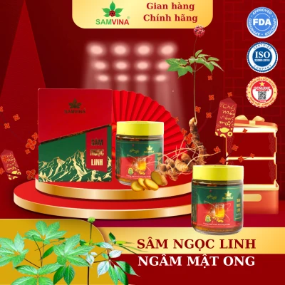 Sâm Ngọc Linh Ngâm Mật Ong 400ml 